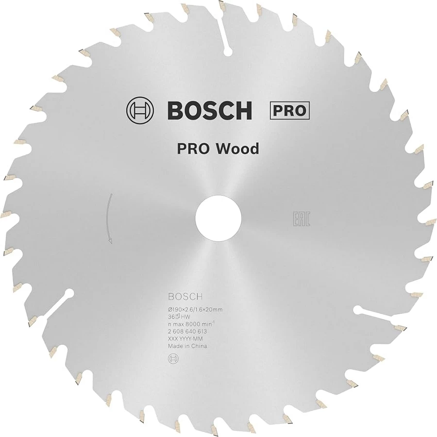 Panze de ferastrau circular Bosch OP WO H 190X20-36, 2608640613 photo 1 Panze de ferastrau circular Bosch OP WO H 190X20-36, 2608640613 photo 1