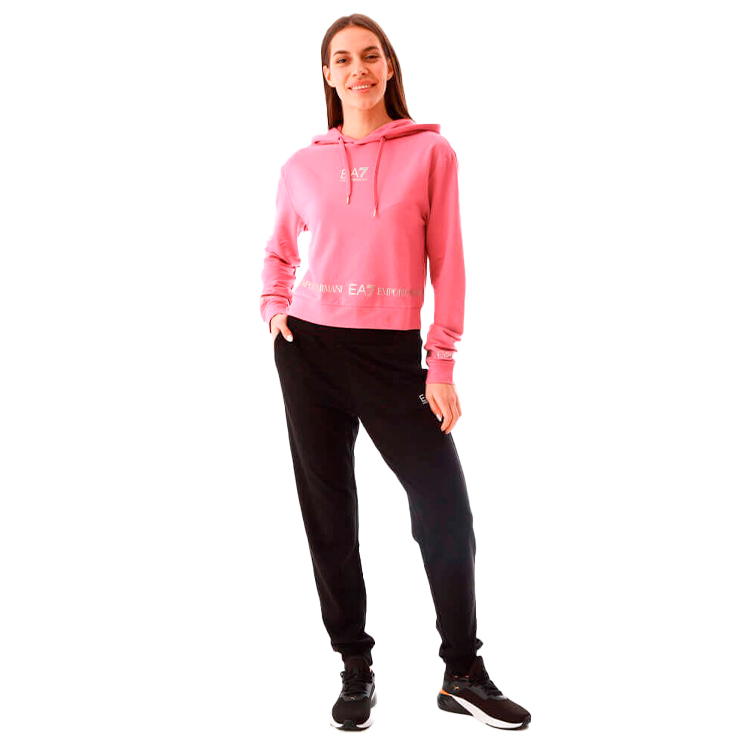 Hanorac EA7 EMPORIO ARMANI SWEATSHIRT EA7 XS Roz Femei photo 3