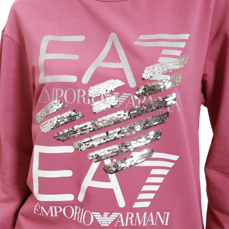 Hanorac EA7 EMPORIO ARMANI SWEATSHIRT EA7 M Roz Femei photo 2