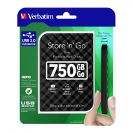 Внешний HDD Verbatim Slim Portable 53213 750GB (USB3.0) thumbnav 2