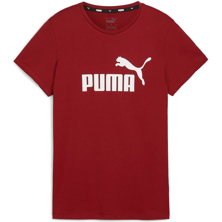 Футболка Puma ESS Logo Tee XS Бордовый Женский photo 4