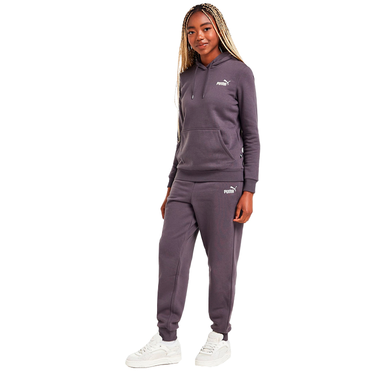 Брюки Puma ESS+ Embroidery High-Waist Pants FL M Серый Женский photo 3