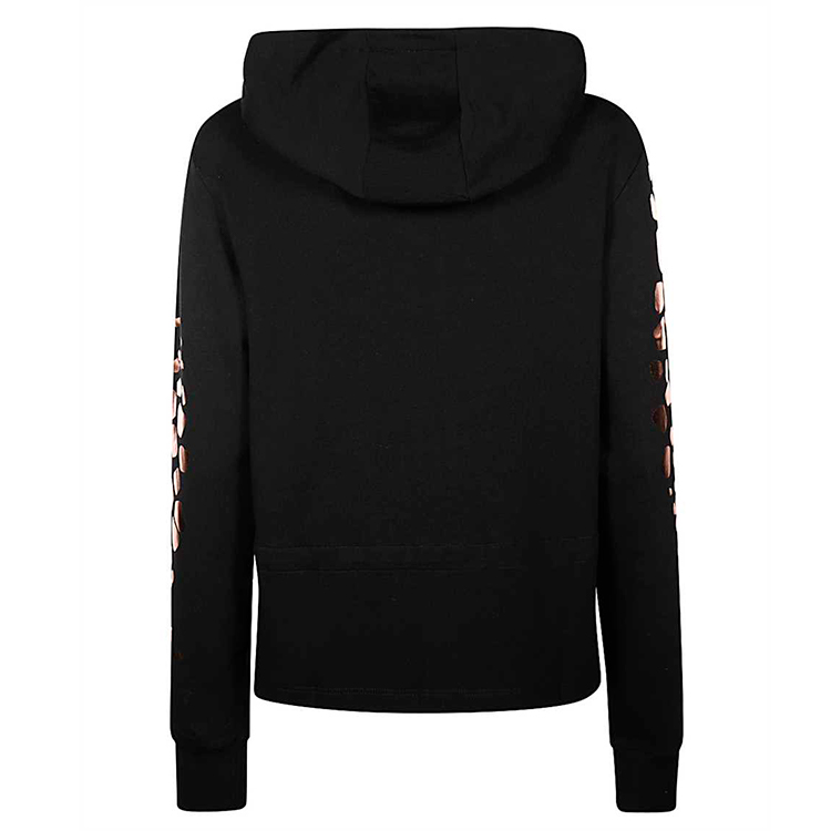 Hanorac EA7 EMPORIO ARMANI FELPA XS Negru Femei photo 3