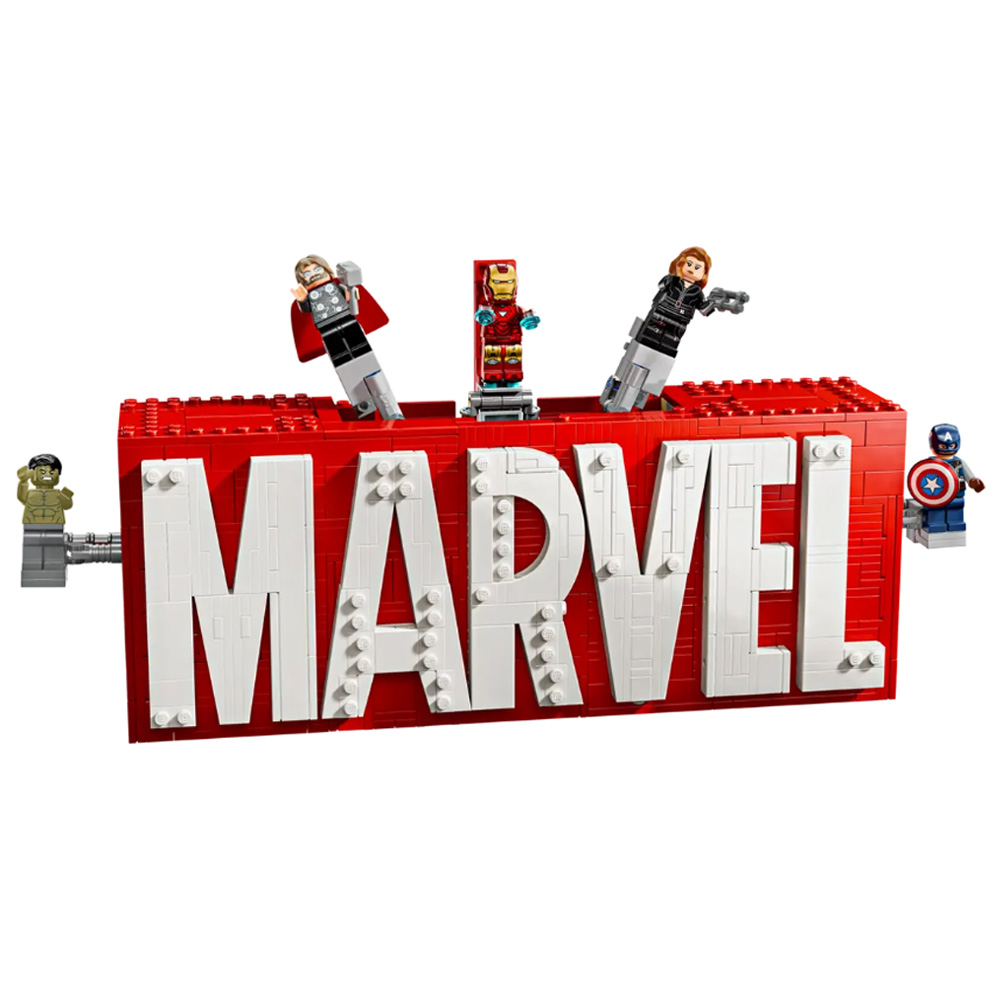 Конструктор Lego Marvel MARVEL Logo & Minifigures 76313  от 12+ лет photo 2