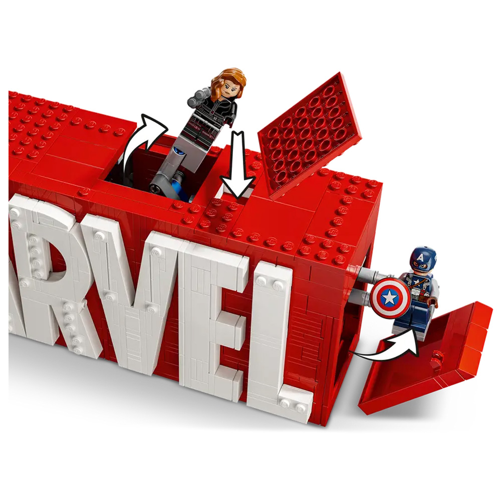 Конструктор Lego Marvel MARVEL Logo & Minifigures 76313  от 12+ лет photo 3