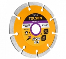 Диск aлмазный 125x22,2 мм Сегмент Tolsen thumbnav 1