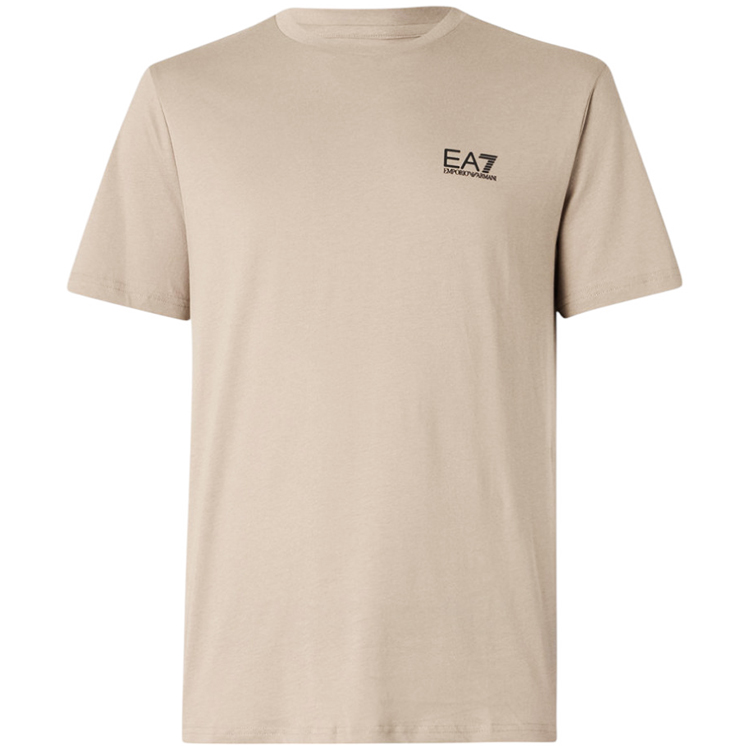 Tricou bărbătesc EA7 EMPORIO ARMANI TRAIN LOGO SERIES M TEE SS EXT S Bej photo 2