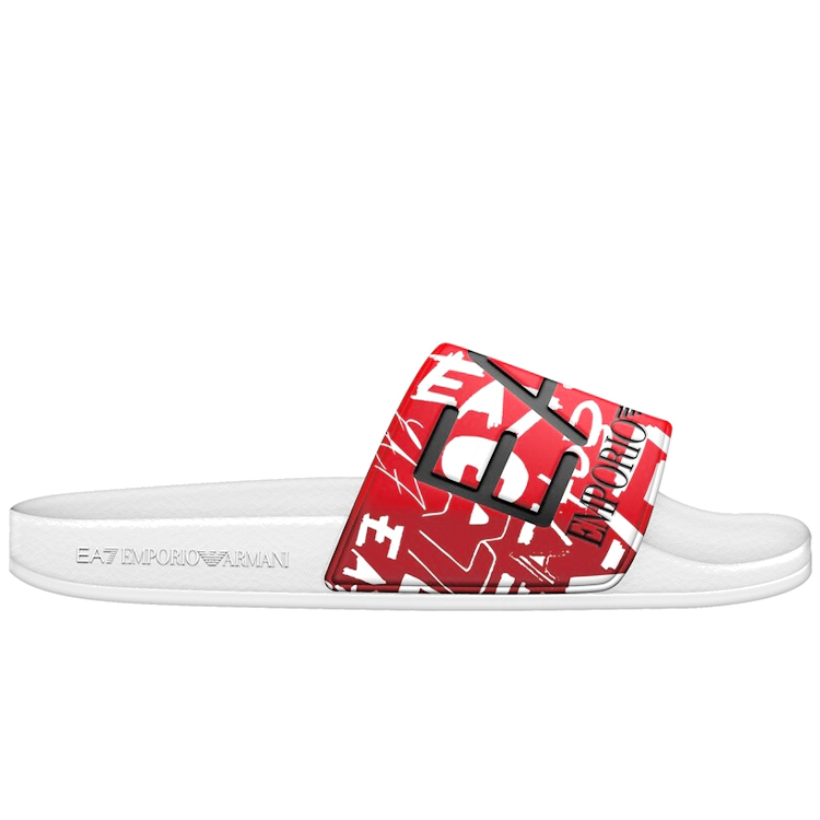 Slapi EA7 EMPORIO ARMANI SLIPPER pt Barbati / 41 / Alb photo 2