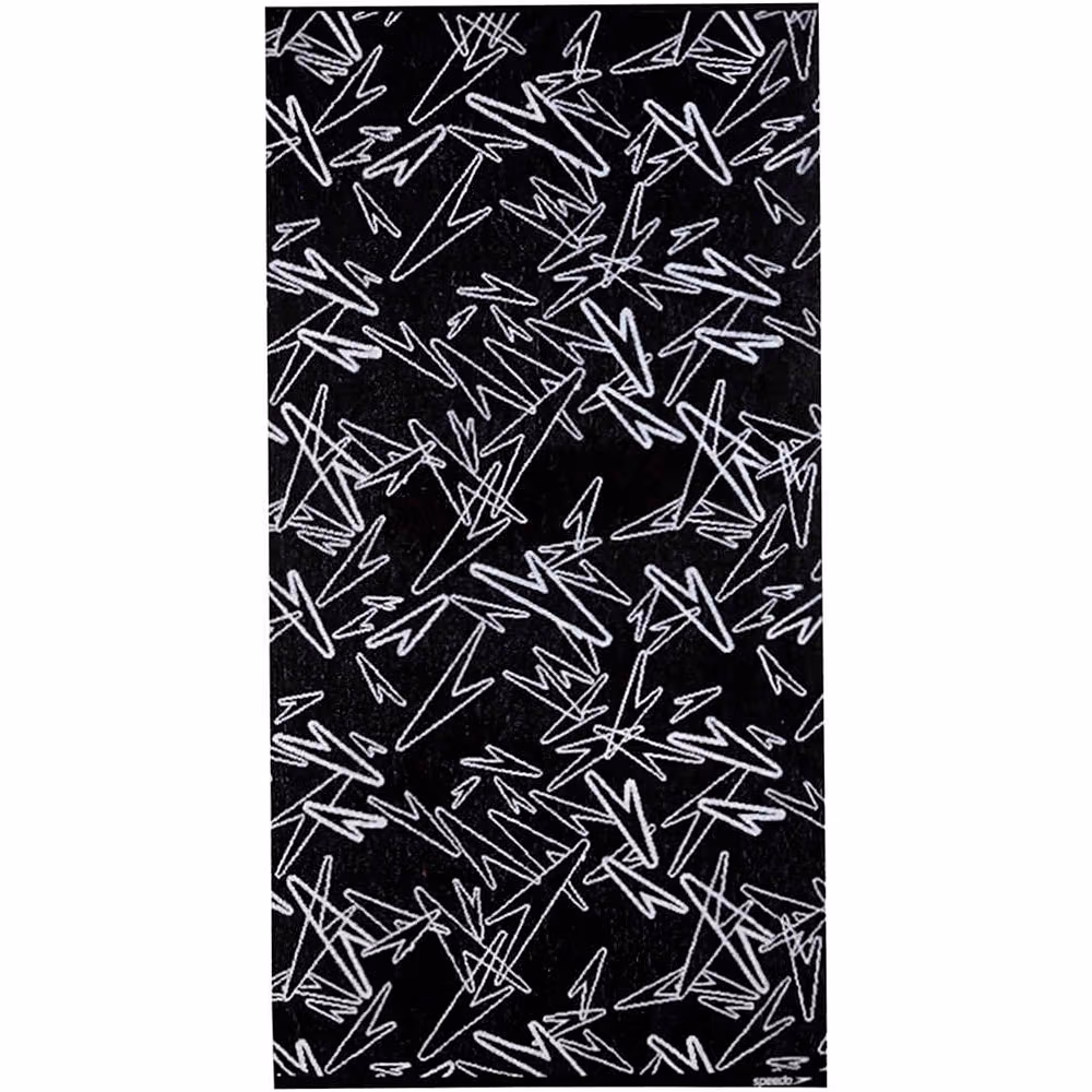 Полотенце махровое Speedo BOOM ALOV TWL AU BLACK/WHITE 