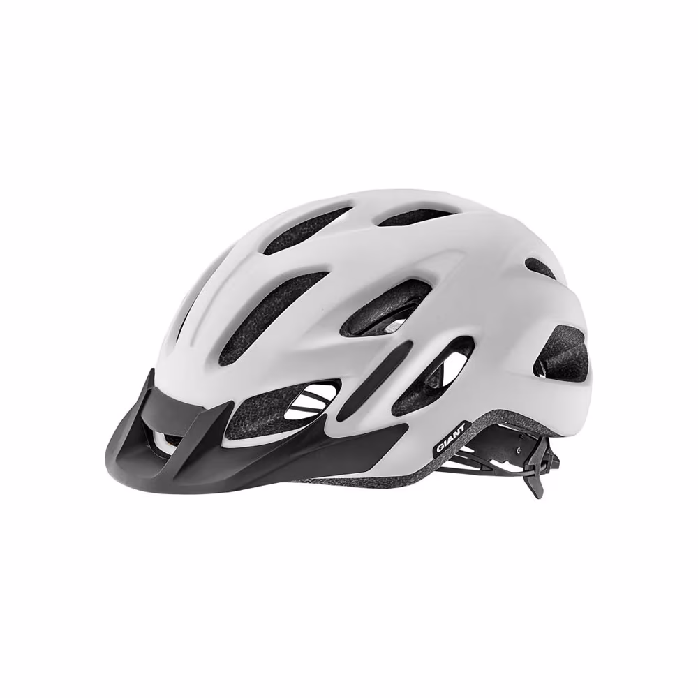 Шлем велосипедный Giant COMPEL GLOSS WHITE 53­61CM