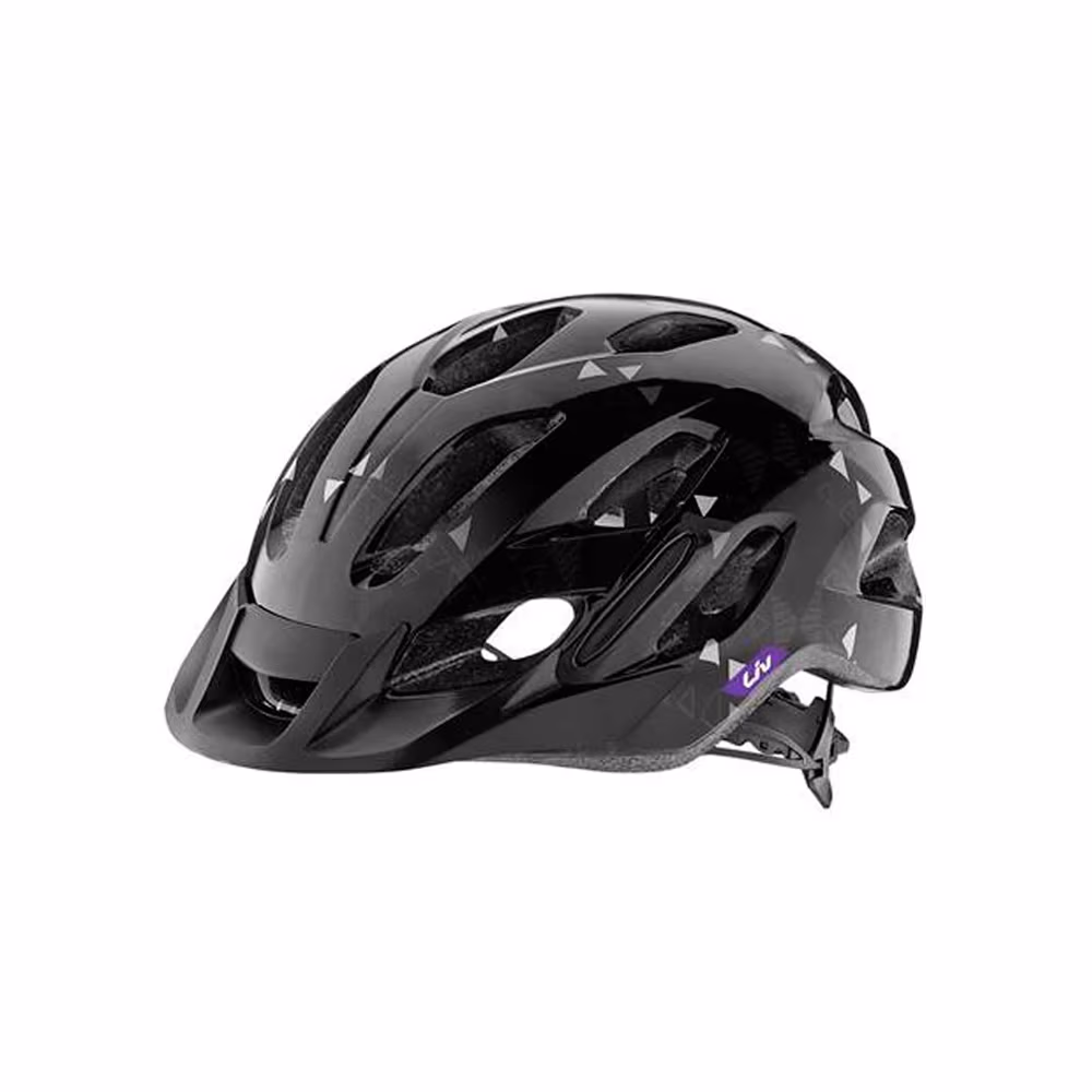 Шлем велосипедный Giant UNICA GLOSS BLACK ADULT 53­61CM