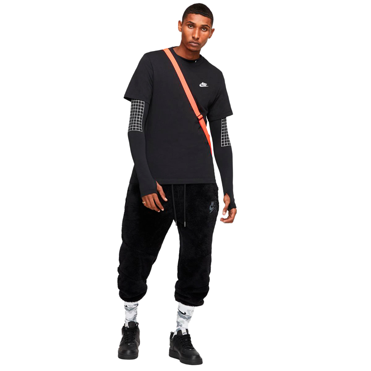 Tricou bărbătesc Nike M NSW CLUB TEE L Negru photo 2