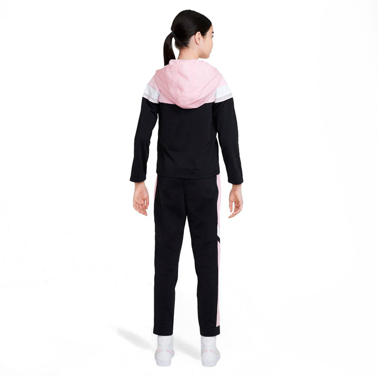 Costum sportiv Nike U NSW POLY WVN OVRLY TRACKSUIT / Femei / S / Negru-roz photo 5