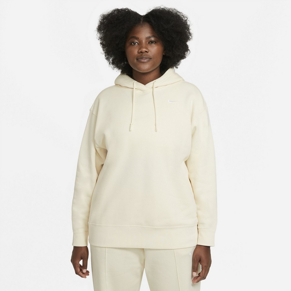 Hanorac Nike W NSW HOODIE FLC TREND S Bej Femei photo 2