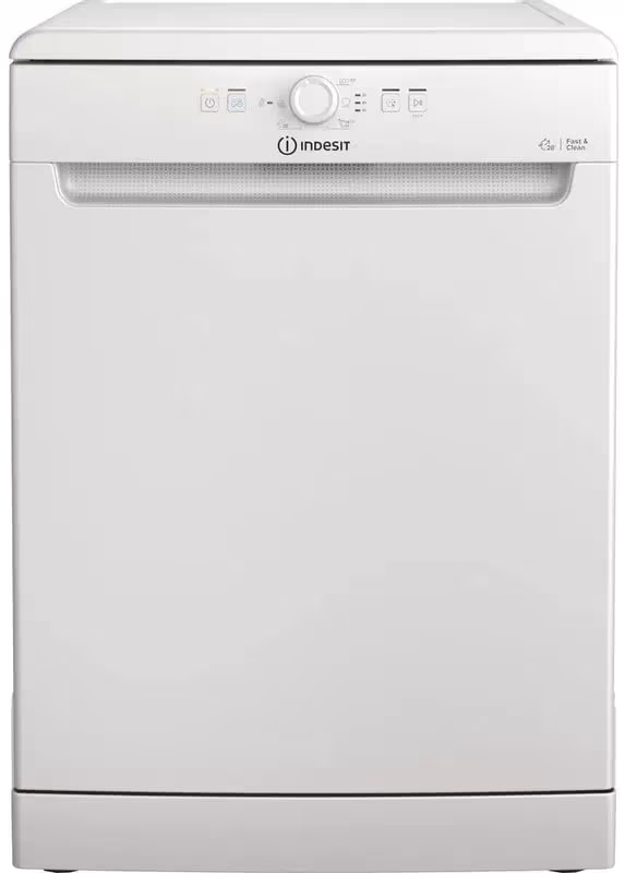 Masina de spalat vase Indesit DFE1B1913, 6 programe, 60 cm, A, Alb 