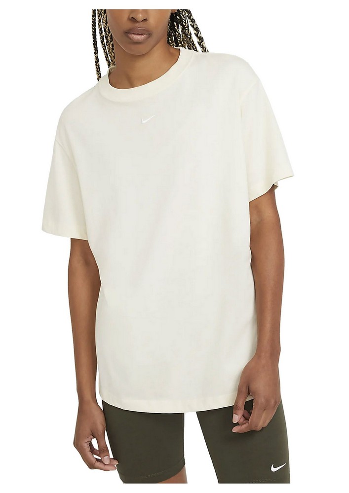 Tricou Nike W NSW ESSNTL SS TOP BF M Bej Femei photo 2