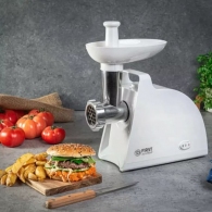 Tocator carne cu cilindru rotativ First FA51413, 1.5 kg/min, 1000 W, Alb thumbnav 3
