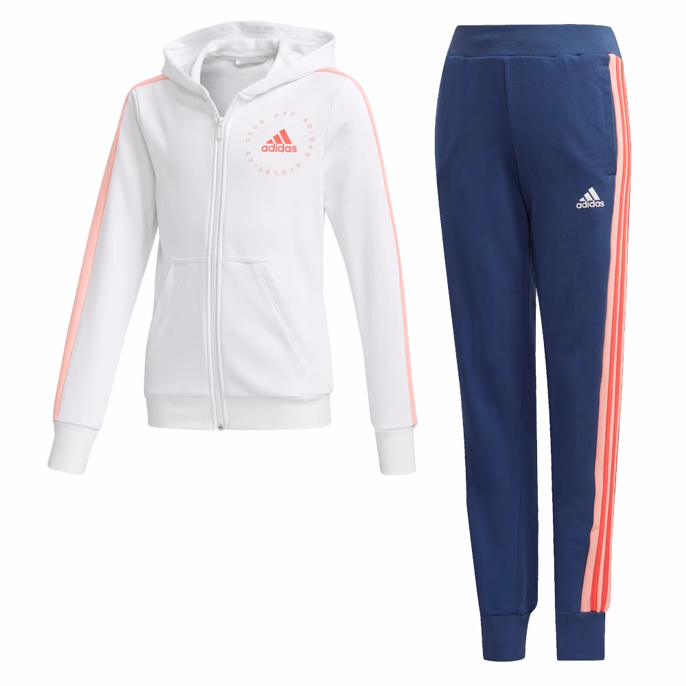 Спортивный костюм Adidas JG HOOD COT TS