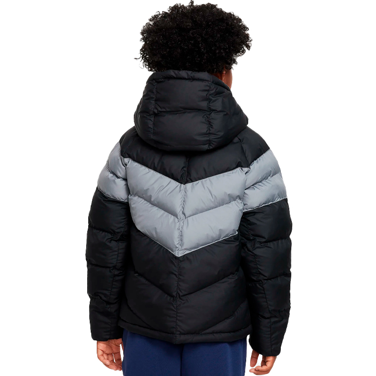 Куртка Nike K NSW SYN FL HD JCKT / Мужской / XS / Черный/Серый photo 5