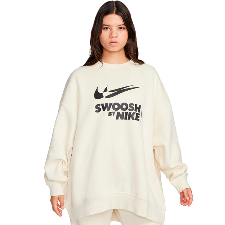 Hanorac Nike W NSW FLC OS CREW GLS XS Bej Femei photo 1 Hanorac Nike W NSW FLC OS CREW GLS XS Bej Femei photo 1