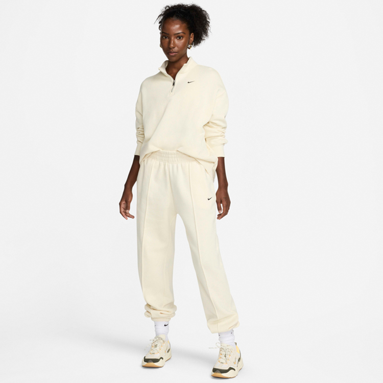 Брюки Nike W NSW FLC PANT GLS L Бежевый Женский photo 8