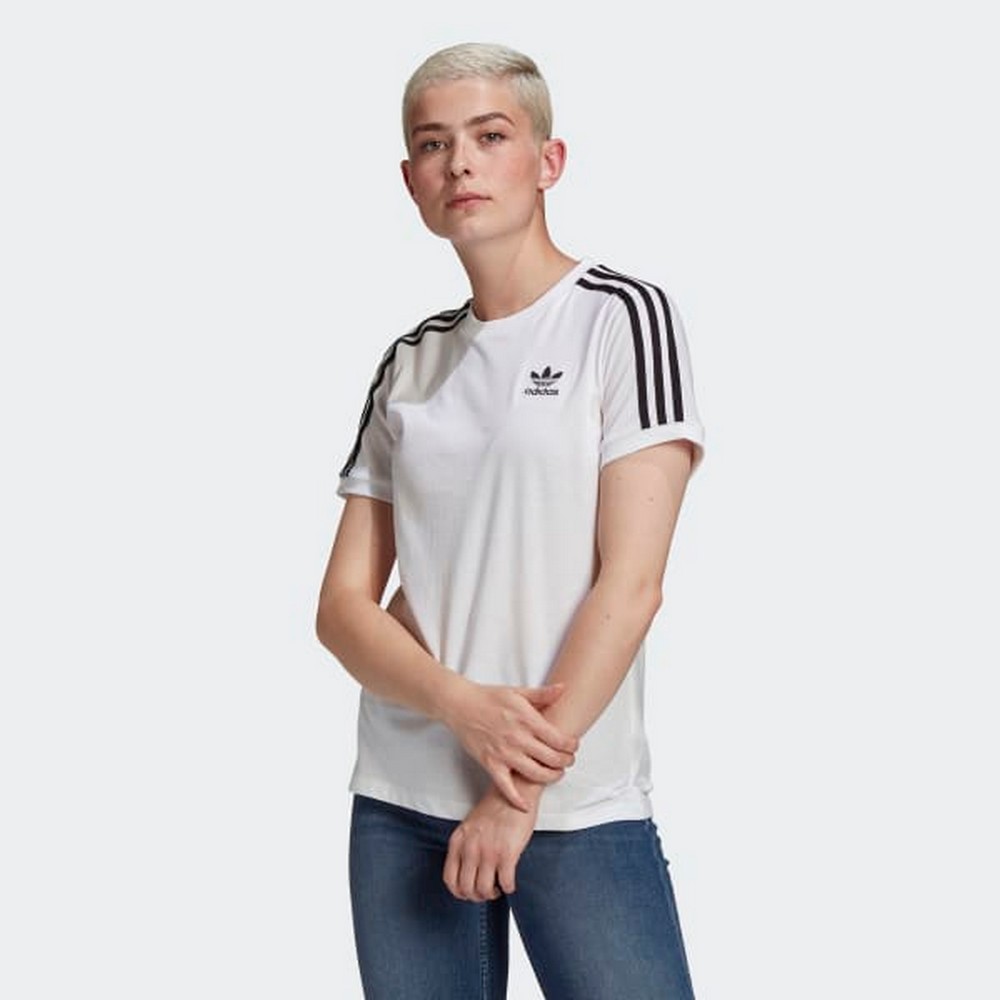 Футболка Adidas 3 STRIPES TEE 30 Белый Женский photo 2