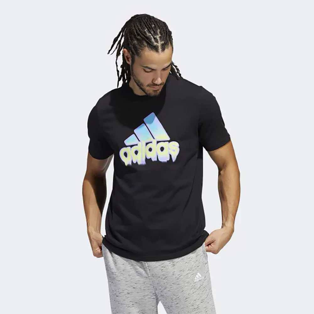 Tricou bărbătesc Adidas M HEAT BOS G T S Negru photo 2