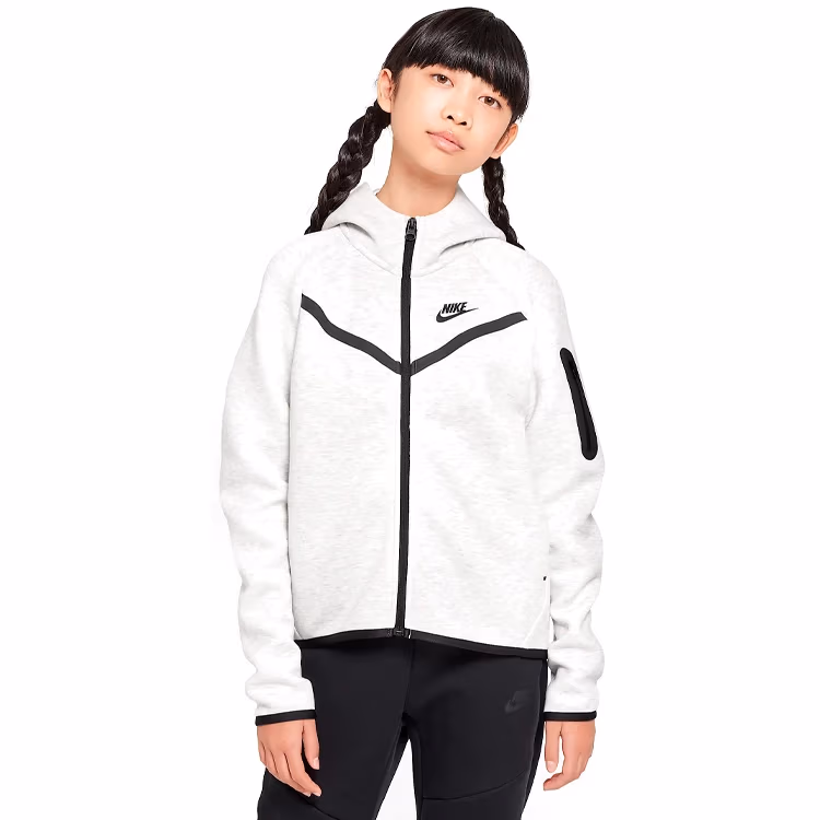 Толстовка Nike G NSW TCH FLC HD FZ LS