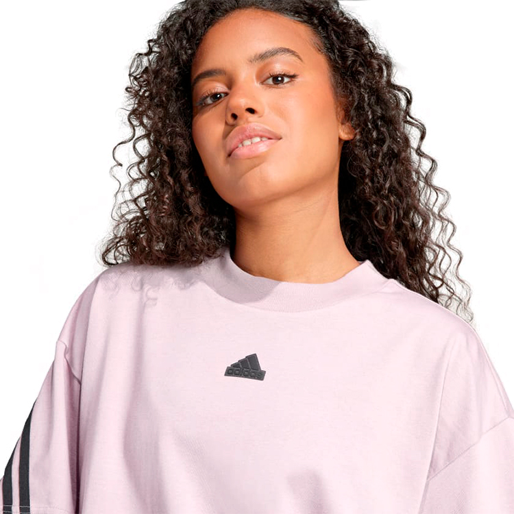 Tricou Adidas W FI 3S TEE 2XS Liliac Femei photo 5