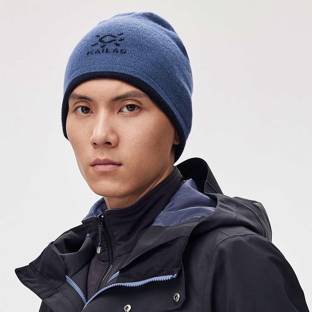 Шапка Kailas Wool Reversible Beanie Hat One size Синий photo 2