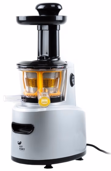 Соковыжималка шнековая Kitfort KT-1101-3, 0.8 л, 150 Вт, 1 скоростей, Белый