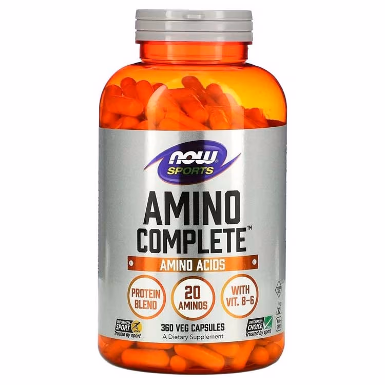 Аминокислоты Now Sports AMINO COMPLETE   360 VCAPS 