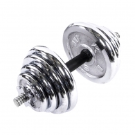 Gantera p/set 15 kg SILAPRO Adjustable dumbbell 15 kg thumbnav 1