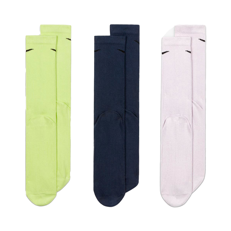 Носки Мужской Nike U NK EVRY PLUS LTWT CREW 3PR L Разноцветный photo 2