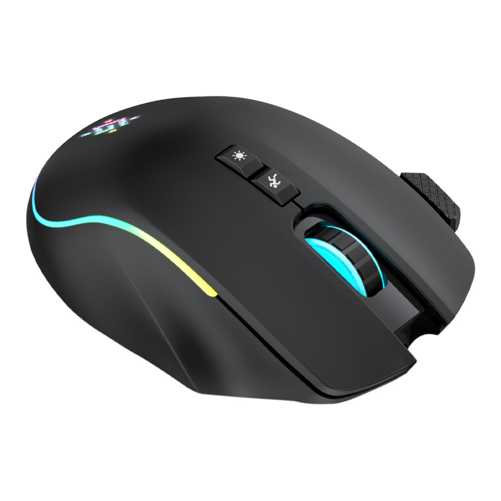 Mouse fara fir Defender GM 213 Thunder Wireless Black (52213) Negru / Optic / Negru photo 3