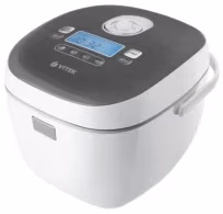 Multifierbator Vitek VT4213, 800 W, 12 programe, Alb cu rosu