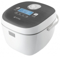 Мультиварка Vitek VT4213, 800 Вт, 12 программ, Белый с бордовым thumbnav 1