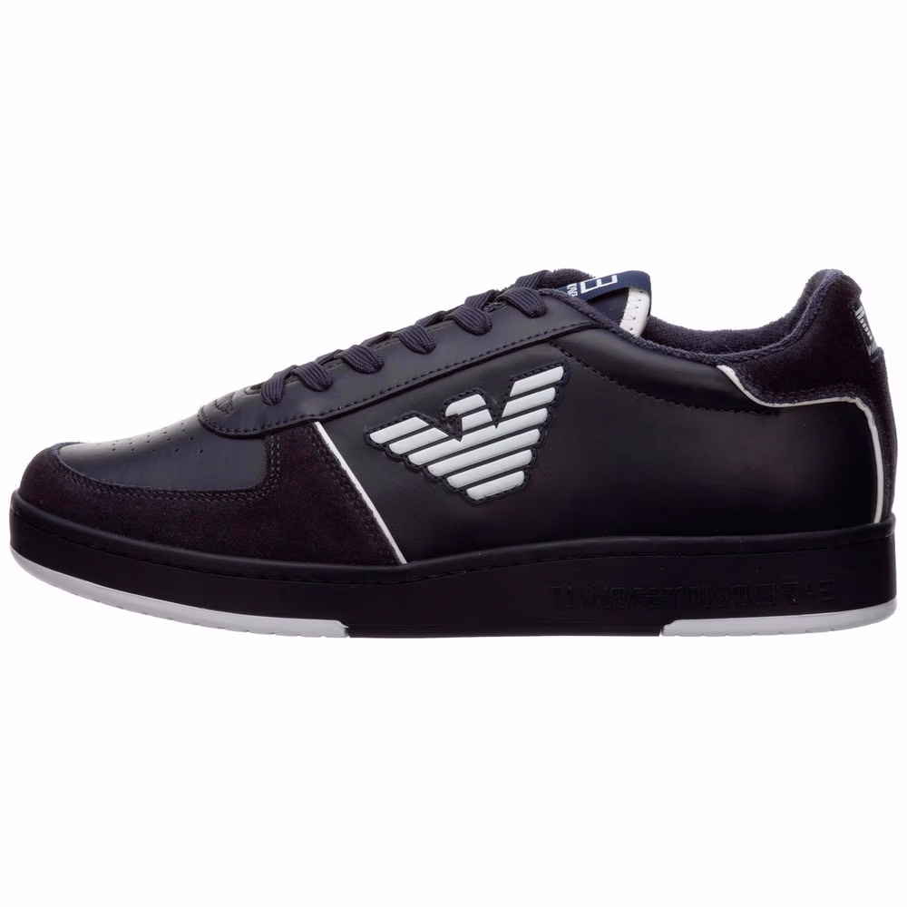 Incaltaminte Sport EA7 EMPORIO ARMANI SNK SUEDE+ACT LEA+NY 