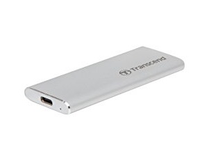 M.2 SSD External case Transcend TS-CM42S, Type 2242, USB3.1 (5Gb/s) interface, Silver, 81.41mm x 33.6mm x 7.5mm photo 1
