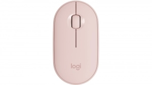 Logitech Wireless Mouse Pebble M350 Rose, Optical Mouse for Notebooks, 1000 dpi, Nano receiver,  Blue, Retail