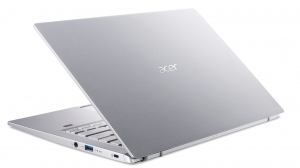 ACER Swift 3 Pure Silver (NX.ABLEU.00H), 14.0" IPS FHD (Intel Core i7-1165G7 4xCore, 2.8-4.7GHz, 16GB(1x16) LPDDR4 RAM, 512GB PCIe NVMe SSD, Intel Iris X Graphics, WiFi-AX/BT 5.0, FPR, Backlit KB, 3cell, HD Webcam, RUS, No OS, 1.20kg, 15.9 mm) thumbnav 2