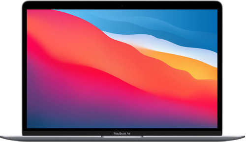 APPLE MacBook Air 13.3" M1 (2021) Space Gray, 16GB RAM, 512GB SSD, RU layout photo 1