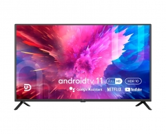 40" LED TV UD 40F5210, Black (1920x1080 FHD, SMART TV (ANDROID 11 OS), 3 x HDMI, 2 x USB, Wi-Fi (2.4Ghz+5Ghz), DVB-T/T2/C/S2, Speakers 2 x 8W Dolby Audio, VESA 200x200, 5.4 Kg) thumbnav 1