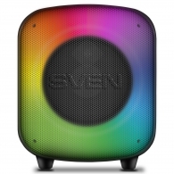 Boxa portabila SVEN PS-555 Black / 65W / Bluetooth / FM tuner / USB / microSD thumbnav 3