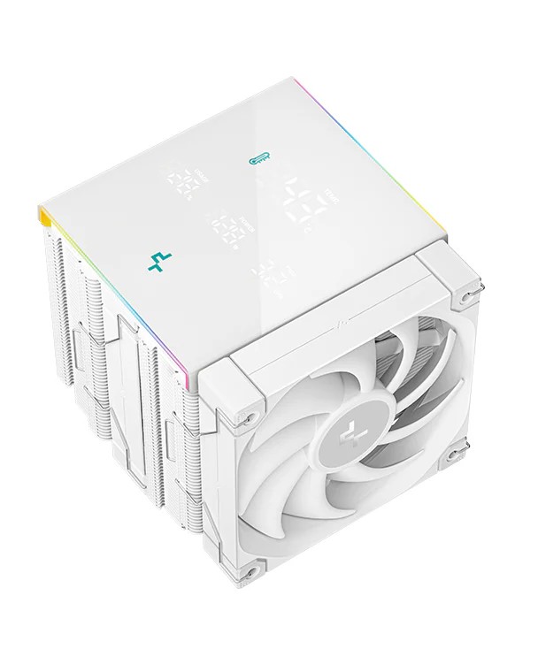 Sisteme de racire DEEPCOOL AK620 DIGITAL PRO WH/ Universal / 260W/ 500~1750rpm/ <25dBA/ 60.89CFM photo 2