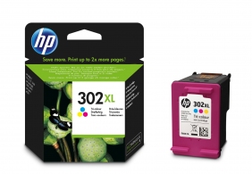 HP 302XL (F6U67AE) High Yield Tri-color Original Ink Cartridge for HP DeskJet 1110 Printer,HP OfficeJet 3830/3636/5230,HP DeskJet 2130/3636,HP ENVY 4523/4527/4520, 330 p. thumbnav 2