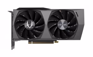 ZOTAC GeForce RTX™ 3060 Twin Edge OC 12GB GDDR6, 192bit, 1807/15000Mhz, Ampere, PCIeX16 4.0, Dual Fan / IceStorm 2.0, 1xHDMI, 3xDisplayPort, Active Fan Control/ FREEZE Fan Stop, Cooper Heat pipes, FireStorm, Metal Backplate, 1x 8-pin, Medium Pack