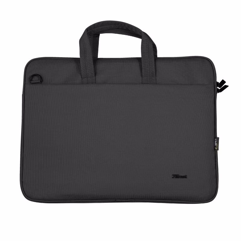 Trust NB bag 16” Bologna, Eco-friendly Slim laptop bag for 16” laptops, (410 x 290mm), Black