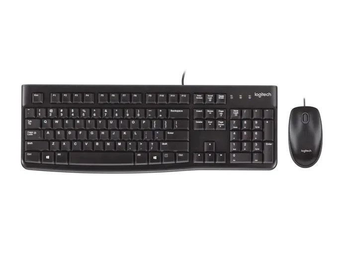 Tastatura si Mouse Logitech MK120, Black