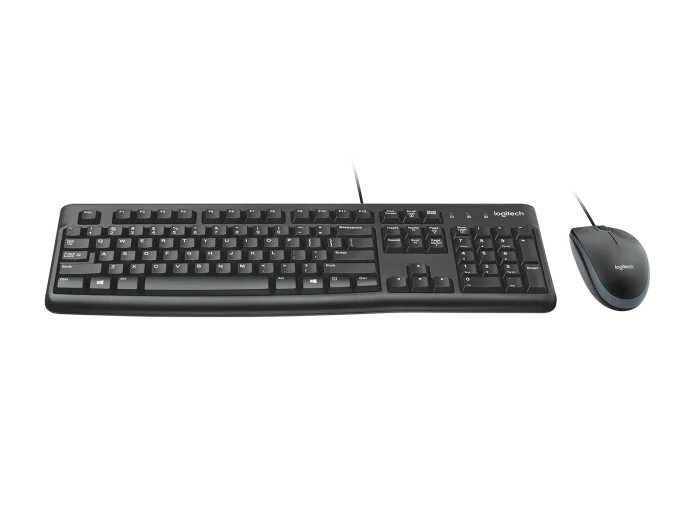 Клавиатура и мышка Logitech MK120, Black photo 2